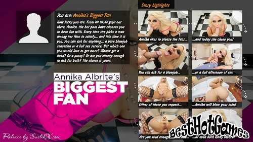 安妮卡Albrite最大的粉丝