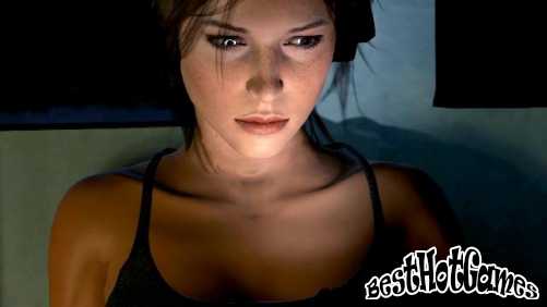 Lara Croft-Fahrt des Tomb Raider
