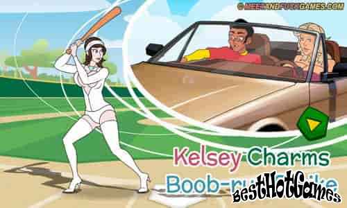 Kelsey Charms Boob-run Strike