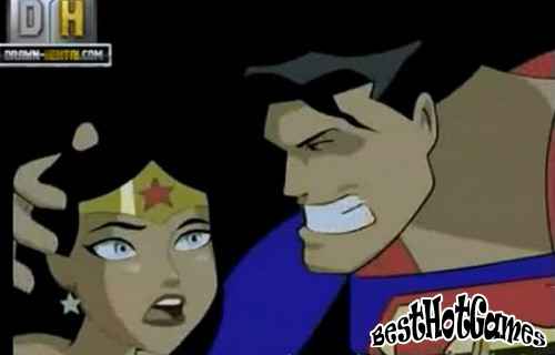 Ligue de justice porno - Superman pour Wonder Woman