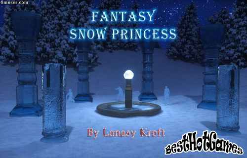 Fantasy snow princess